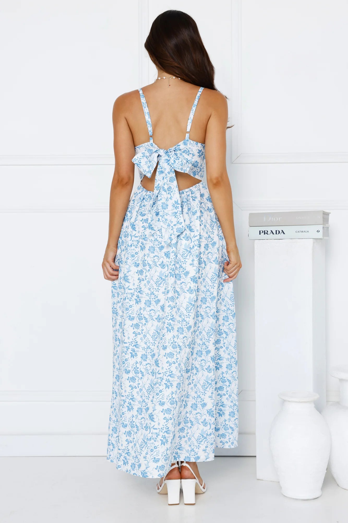Waking Sun Maxi Dress Blue