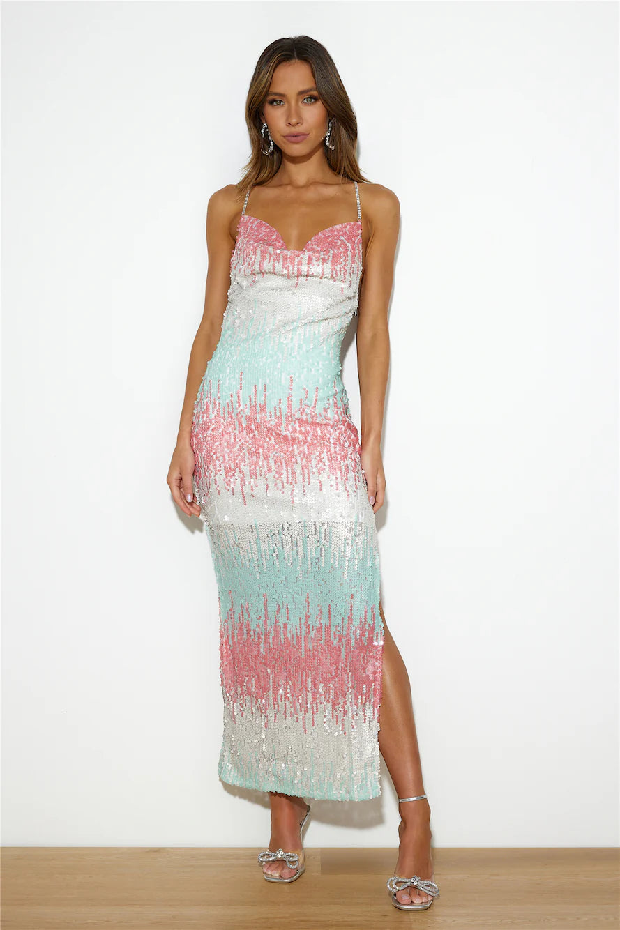 Doing Extra Maxi Dress Mint