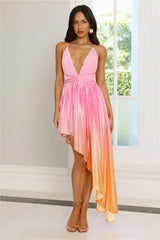 Afterglow Affair Maxi Dress Pink