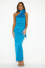 Sweet Charming Maxi Dress Blue