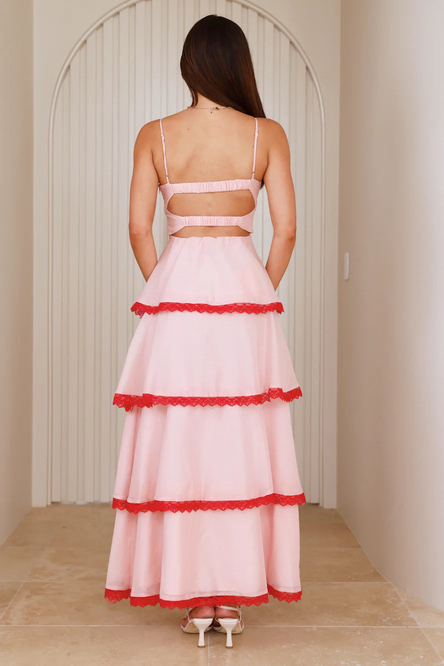 Ethereal Magic Maxi Dress Pink