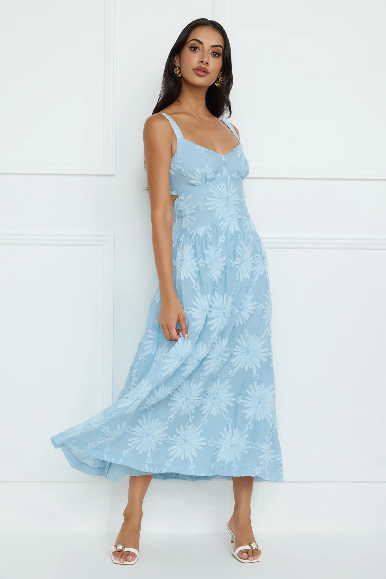 Exotic Euphoria Maxi Dress Blue