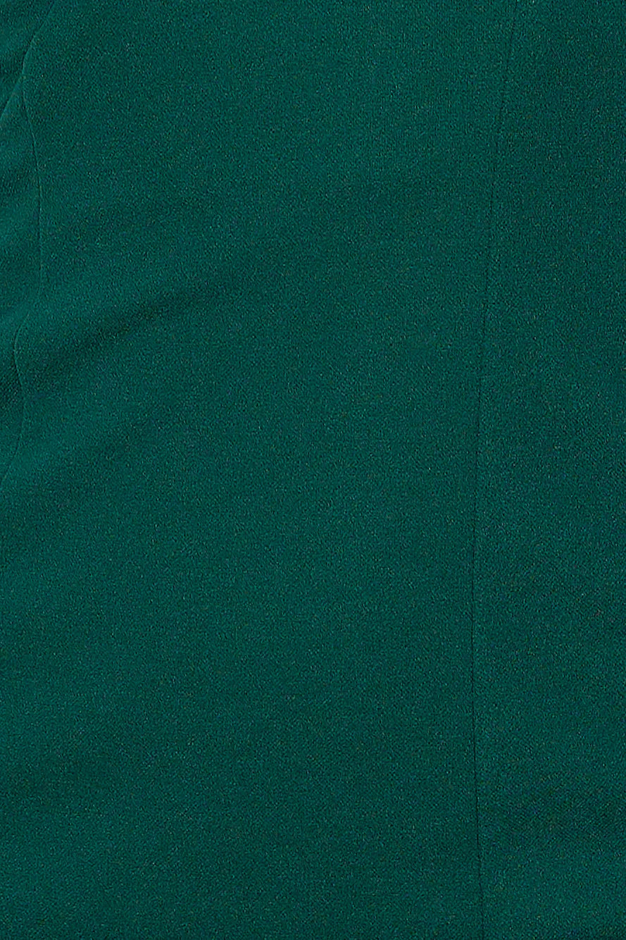 Too Loud Mini Dress Forest Green
