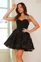Elegant Moments Mini Dress Black