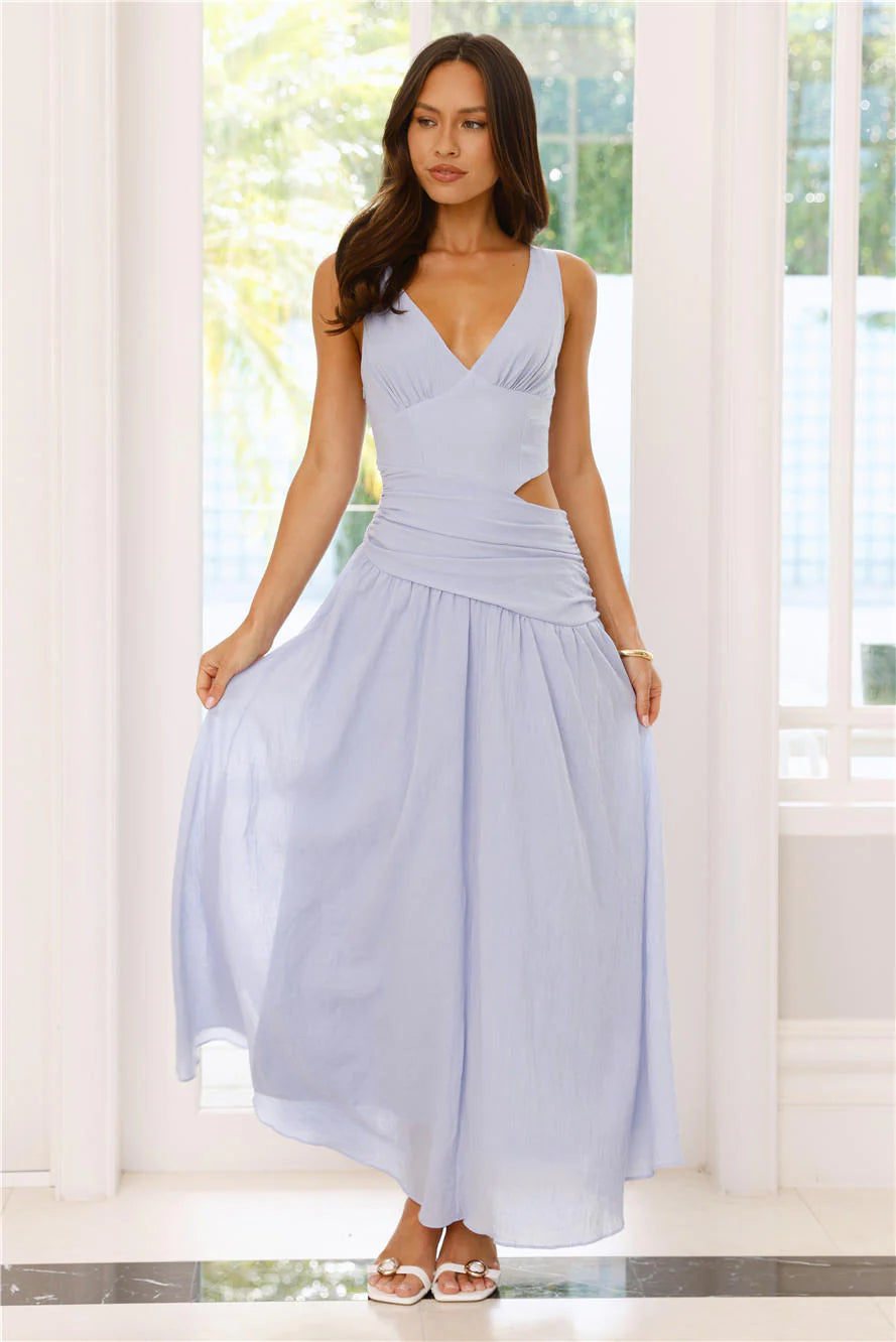Ballet Babe Maxi Dress Blue