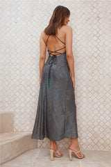 Disco Feeling Maxi Dress Black