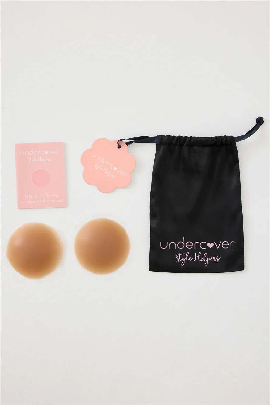 8cm No Nip Slips Nipple Covers Dark