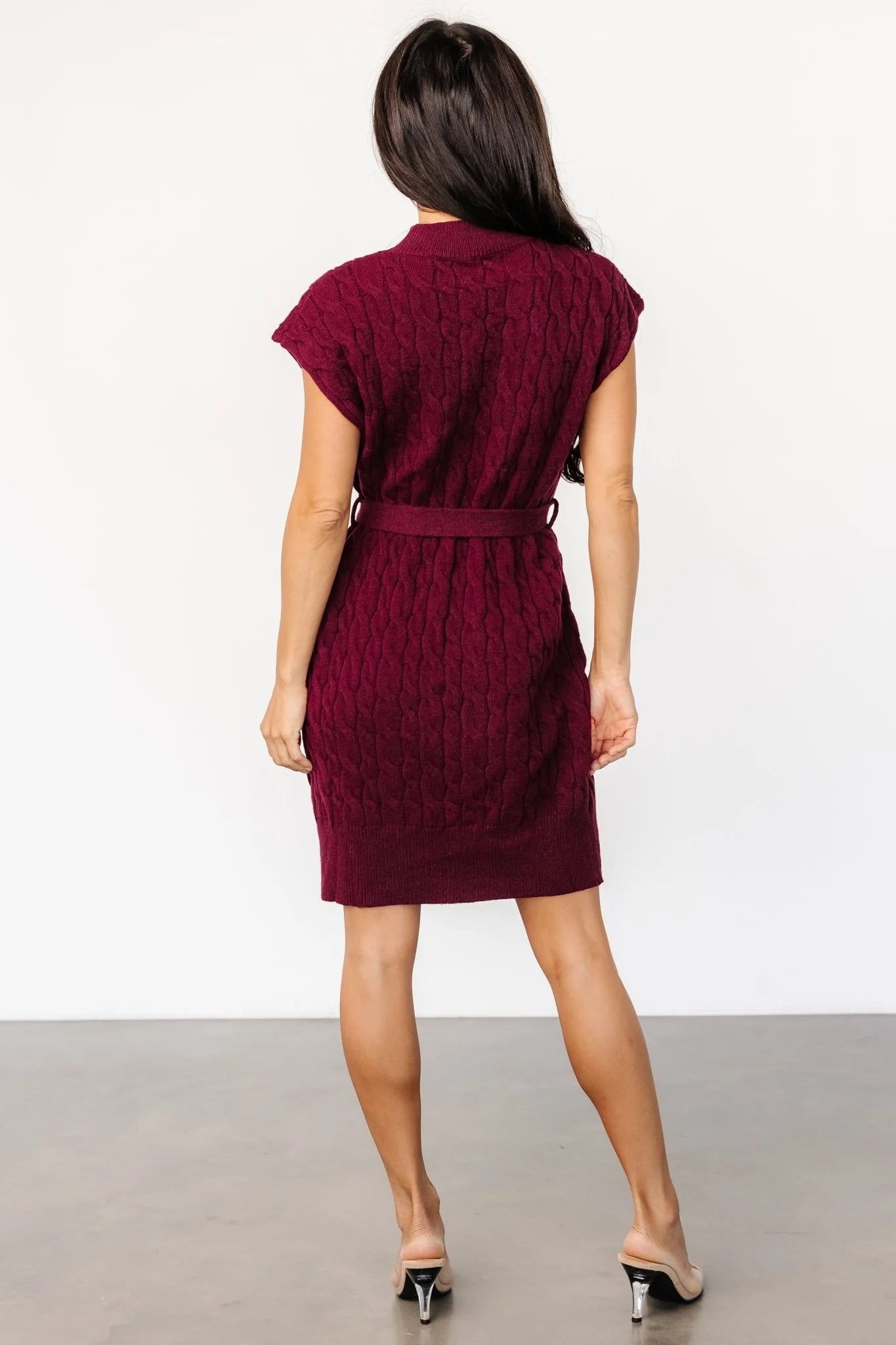 Kambri Cable Knit Sweater Dress | Mulberry