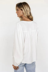 Alina Blouse | Off White