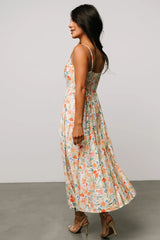 Calista Midi Dress | Multi Floral