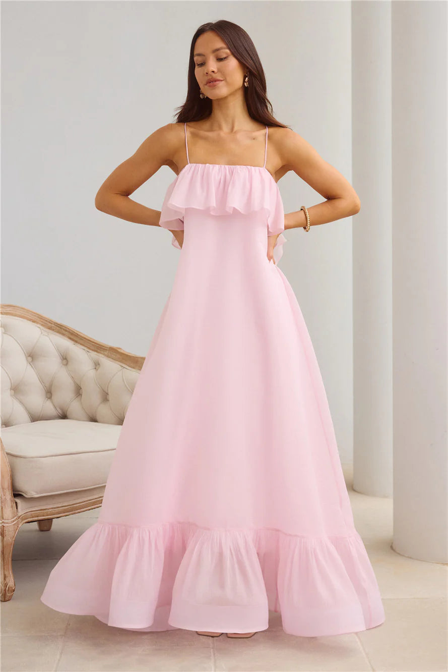 Flourishing Fantasy Maxi Dress Lilac