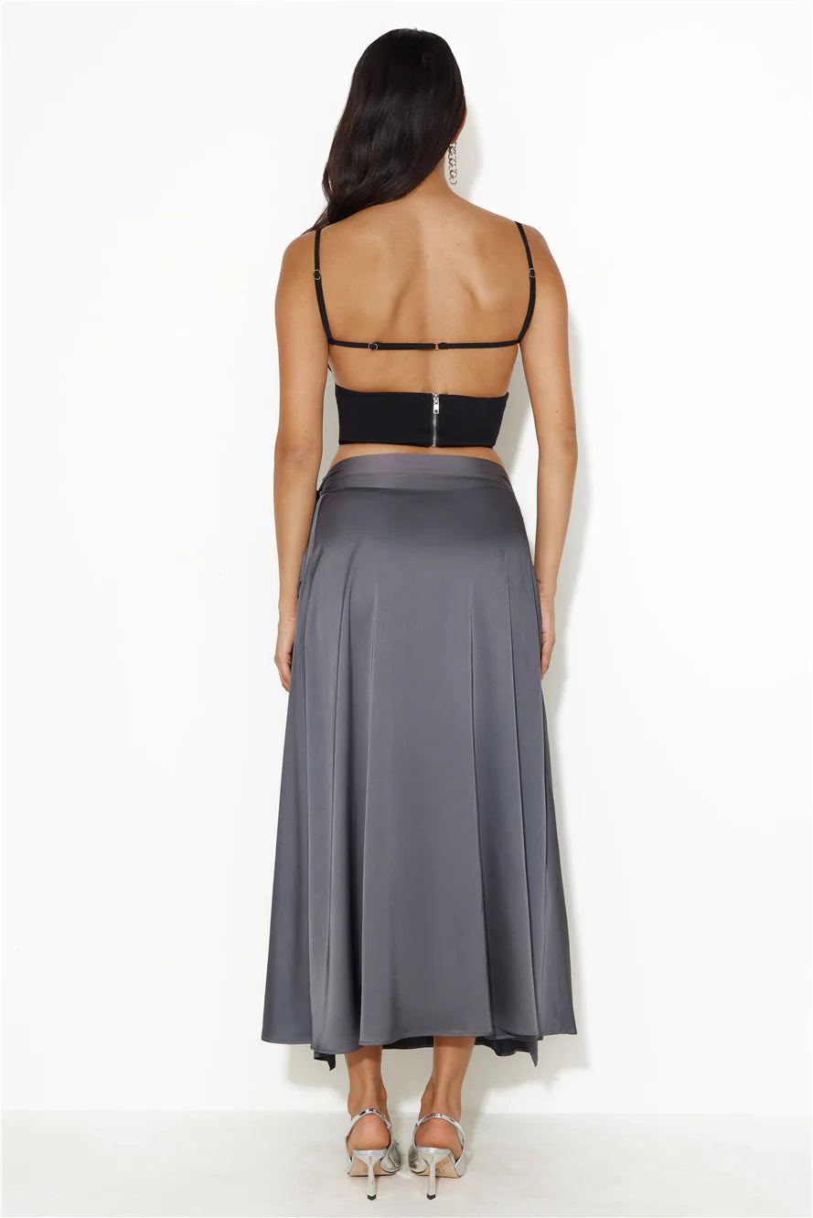 Fave Crop Top Black