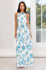 Airy Beauty Maxi Dress Blue