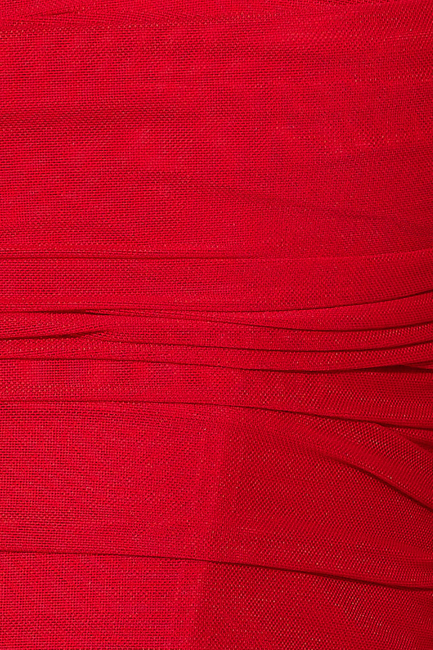Worldly Times Crop Red