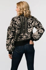 Salzburg Sweater | Black + Natural