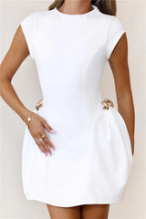 Fashion That Works Mini Dress White