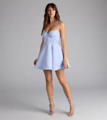 Kristiana Sweetheart A-Line Short Dress