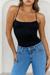 BASE  Day To Night Longline Top Black