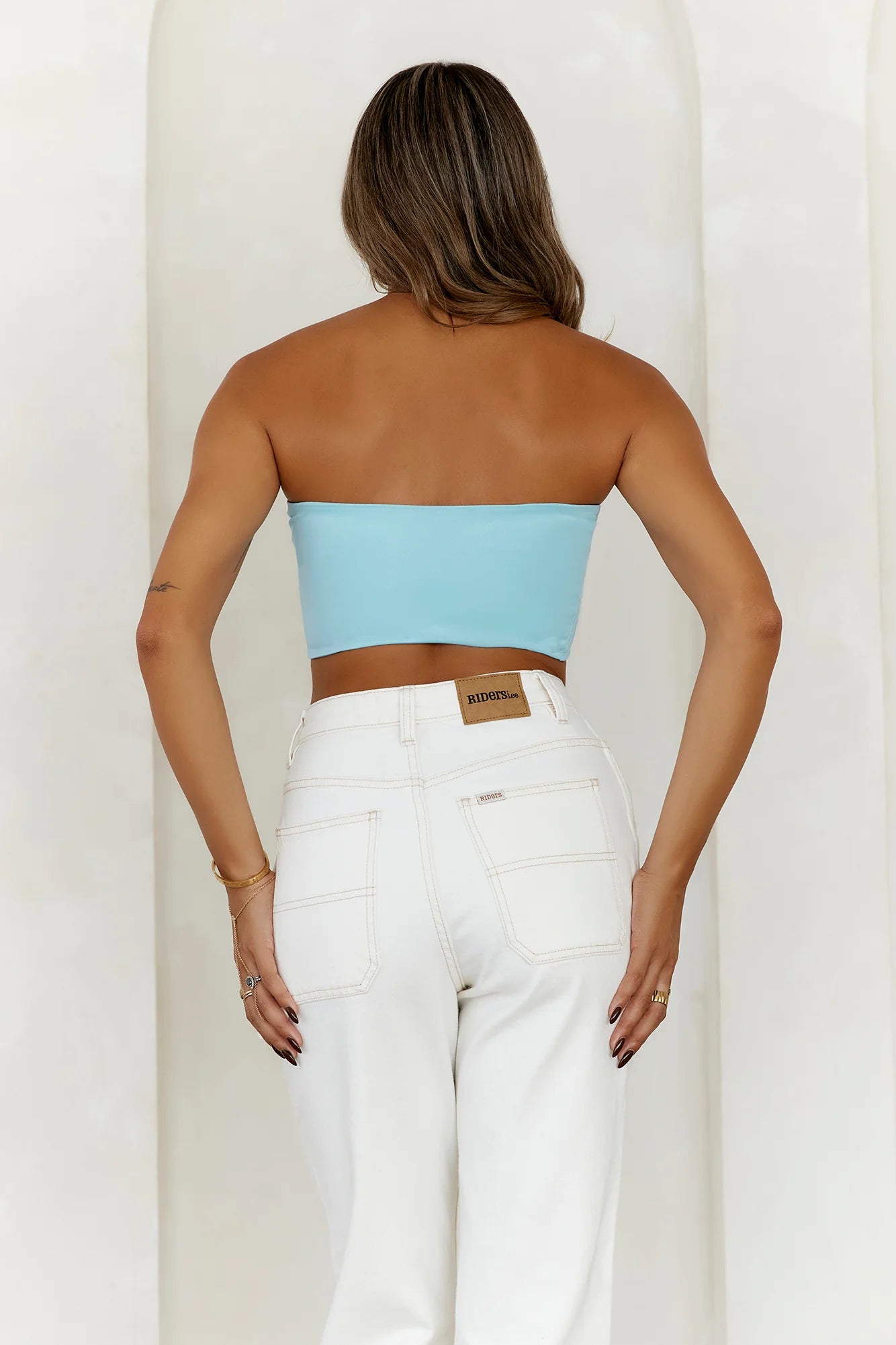 BASE  Mix And Match Bandeau Baby Blue