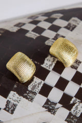18k Gold Plated Classy Wardrobe Earrings Gold