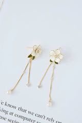 Tropical Island Earrings Gold