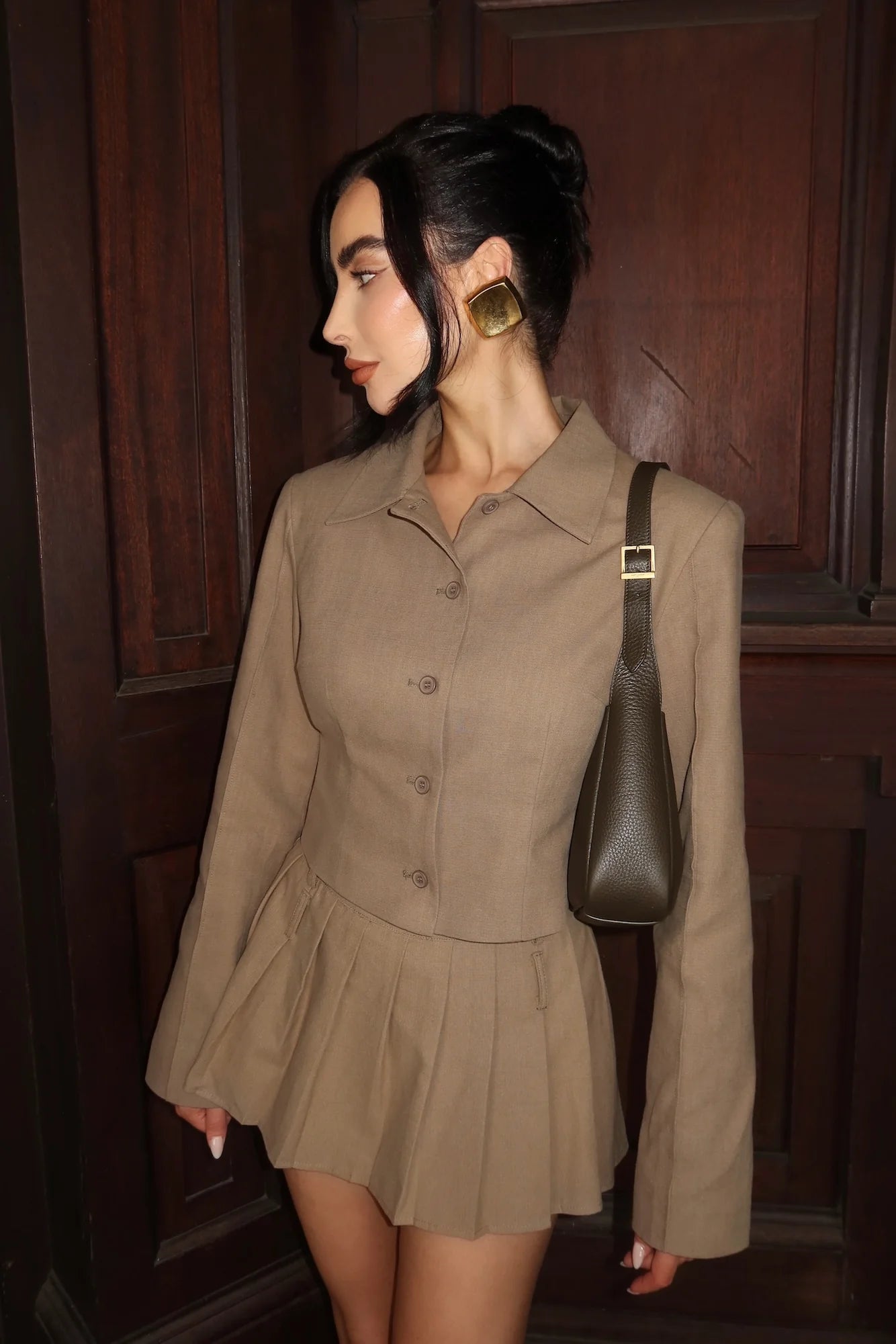 Endless Cropped Blazer Sage