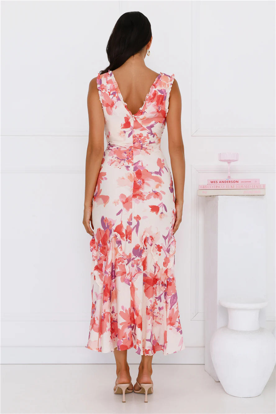 Creating Buzz Maxi Dress Pink