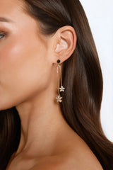 18k Gold Plated Gorgeous Sparkles Earrings Gold