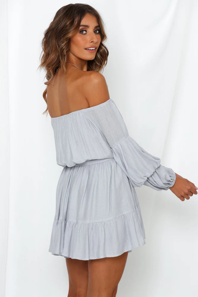 Always The Love Songs Dress Grey