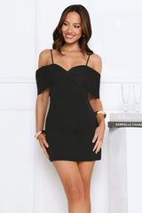 Dazzle Daily Mini Dress Black