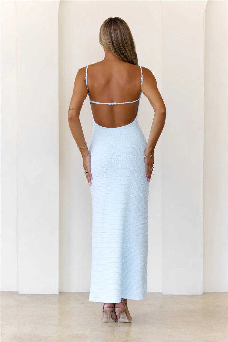 Daylight Allure Maxi Dress Blue