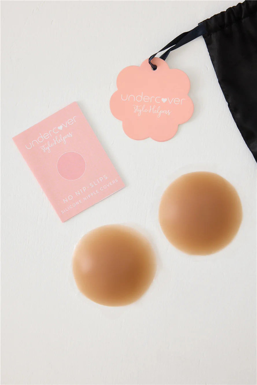 8cm No Nip Slips Nipple Covers Dark