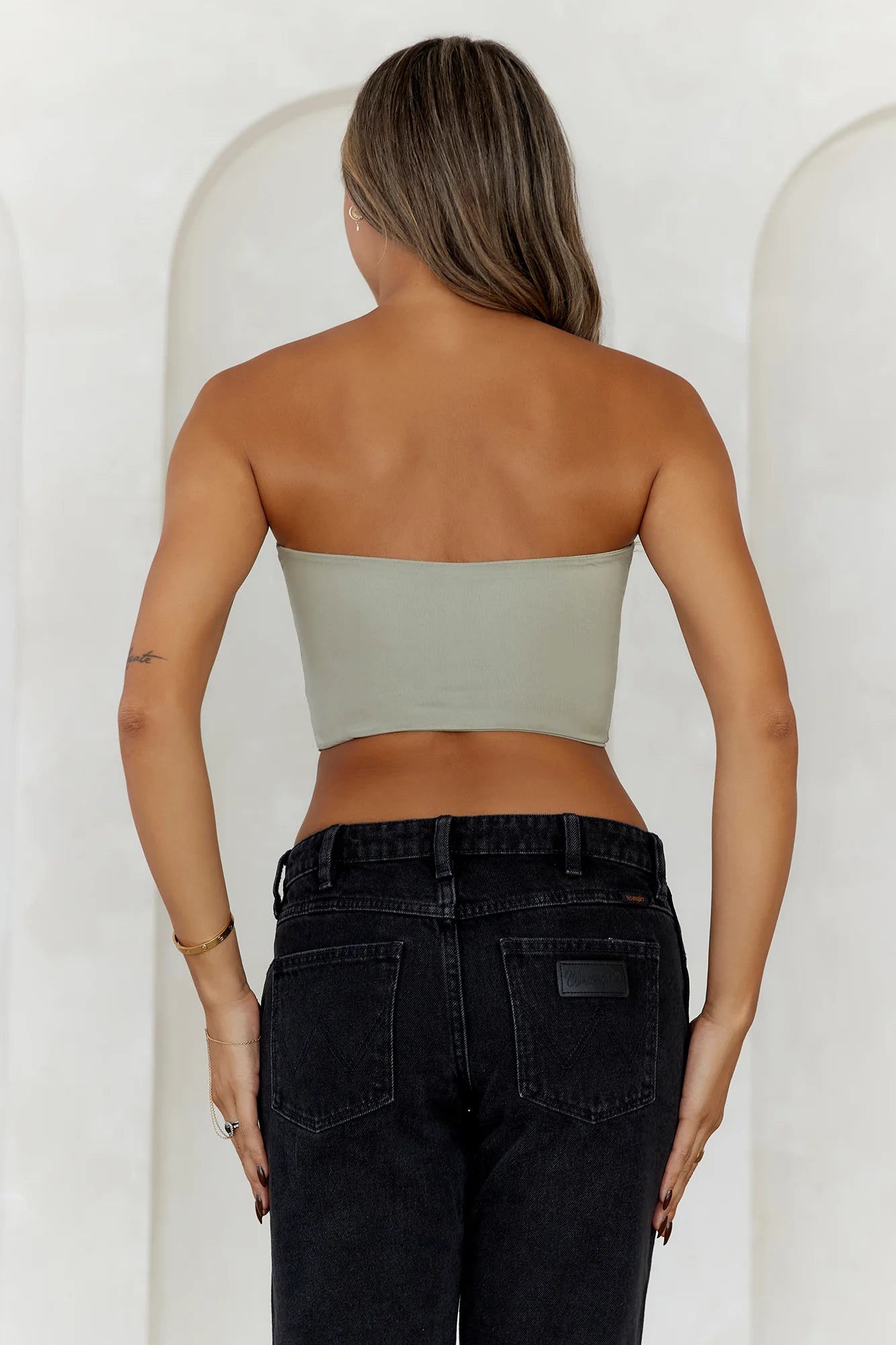 BASE  Mix And Match Bandeau Sage