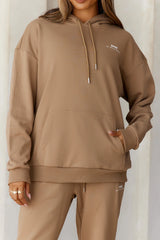 BASE Slip On Los Angeles Hoodie Coffee