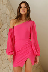 Cheers To You Mini Dress Pink