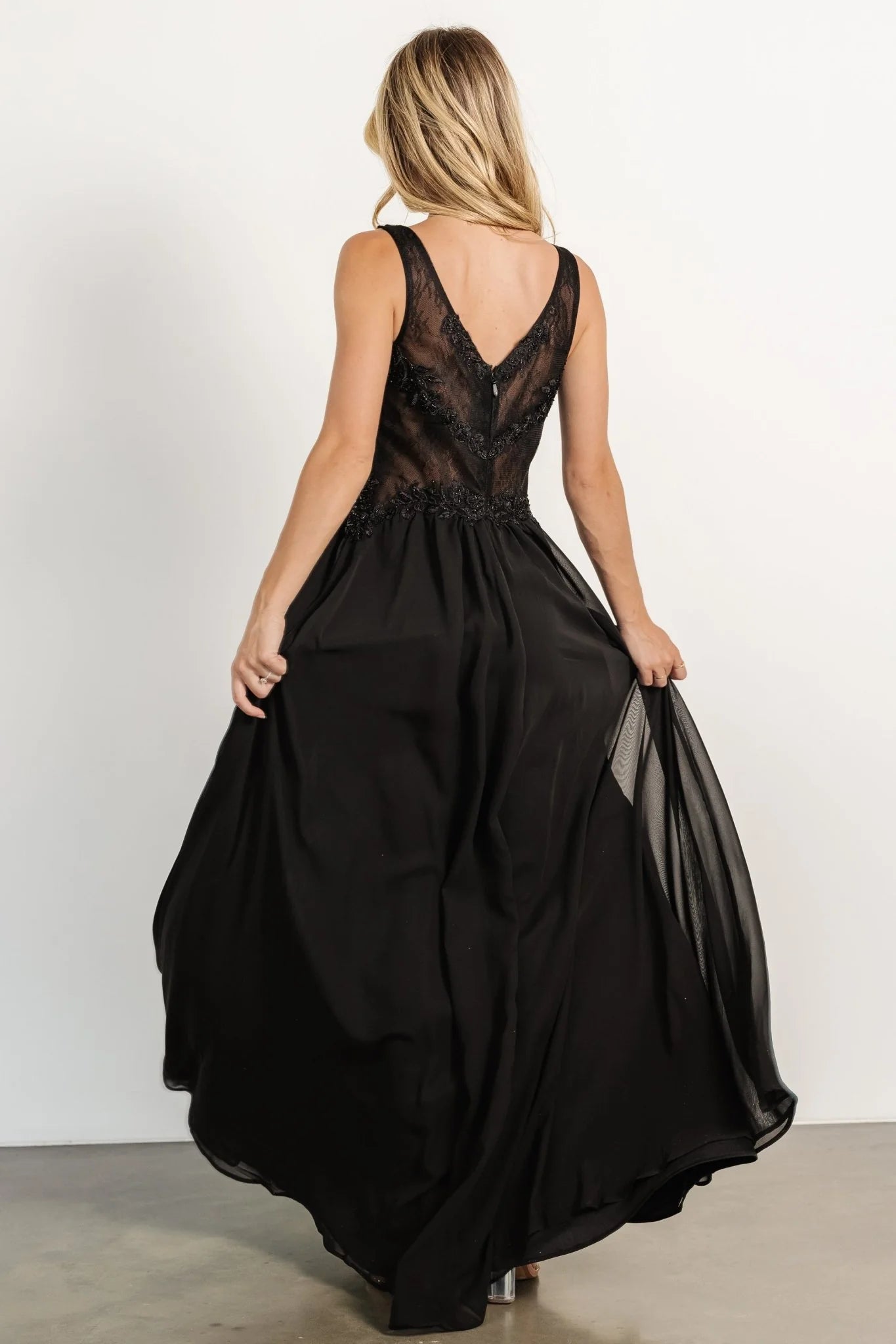 Konstantina Gown | Black