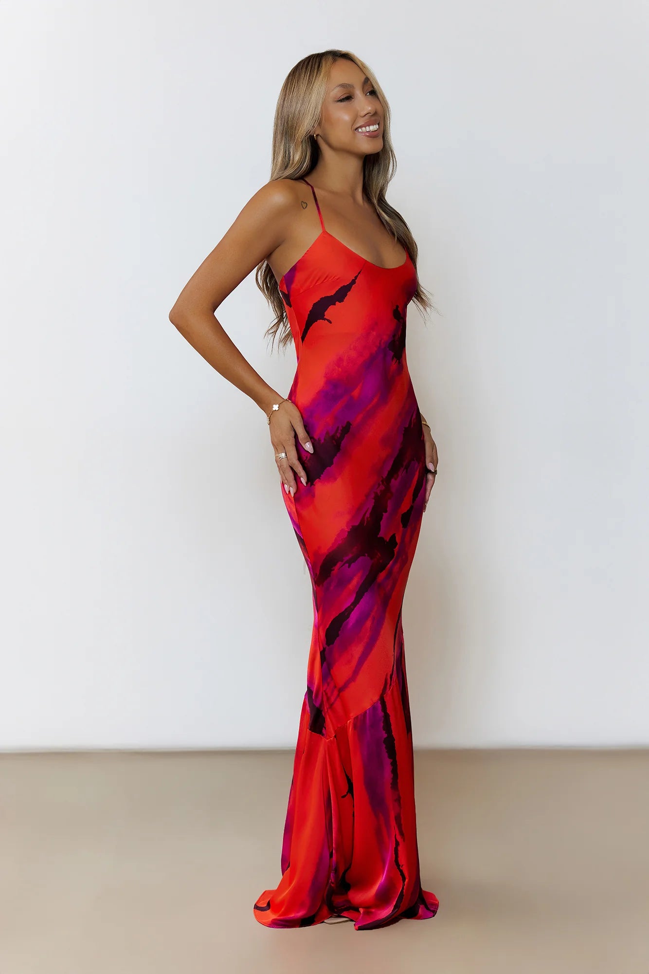 Ember Kiss Maxi Dress Multi