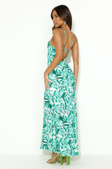 Good To Go Maxi Dress Green