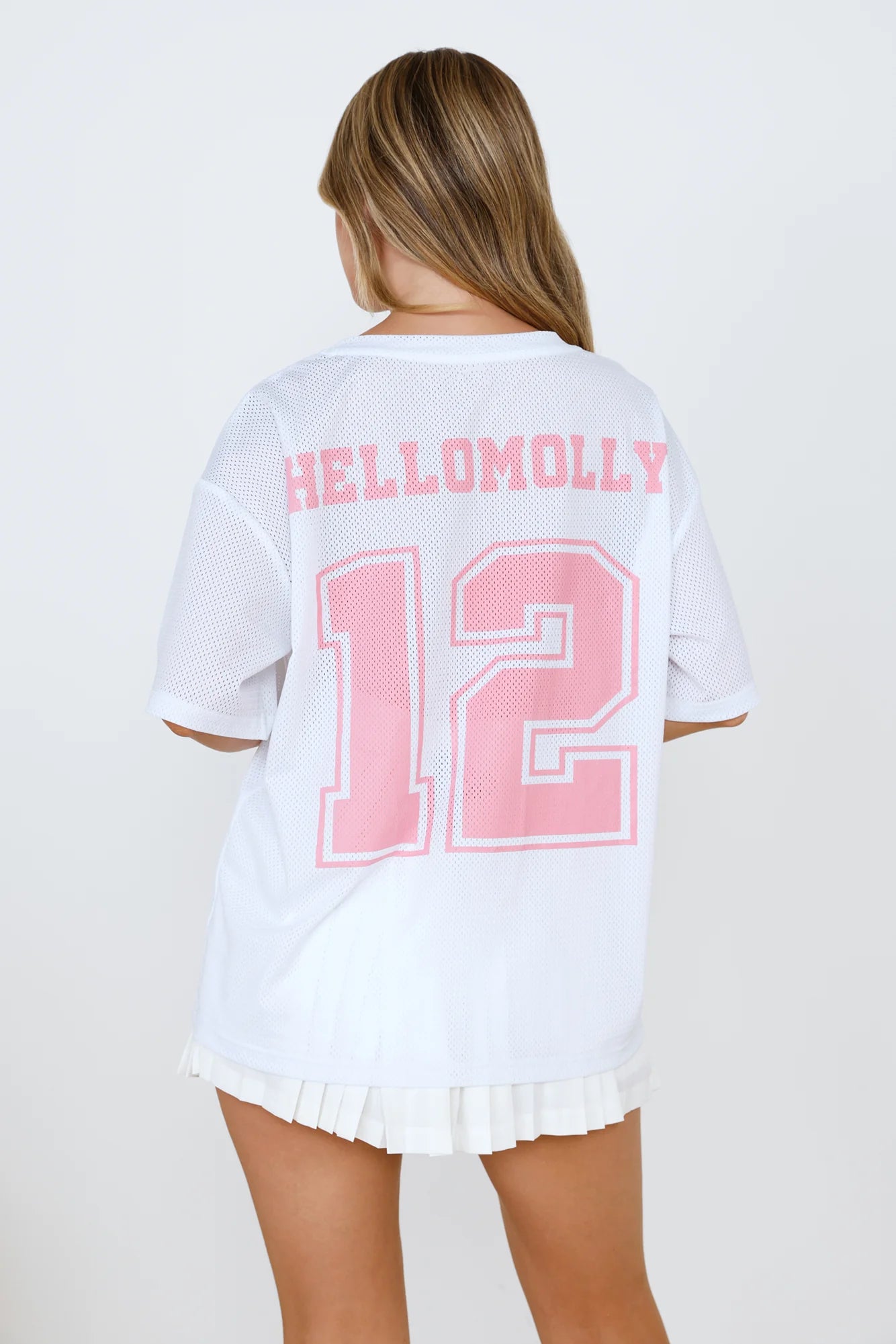Fangirl Jersey Top White