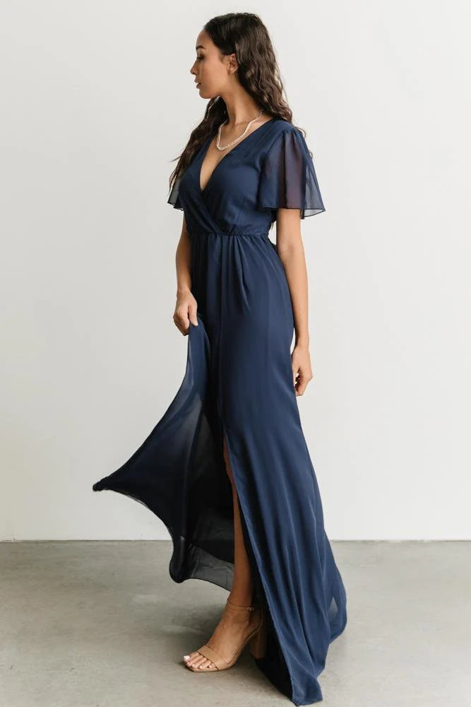 Vaughnie Maxi Dress | Navy