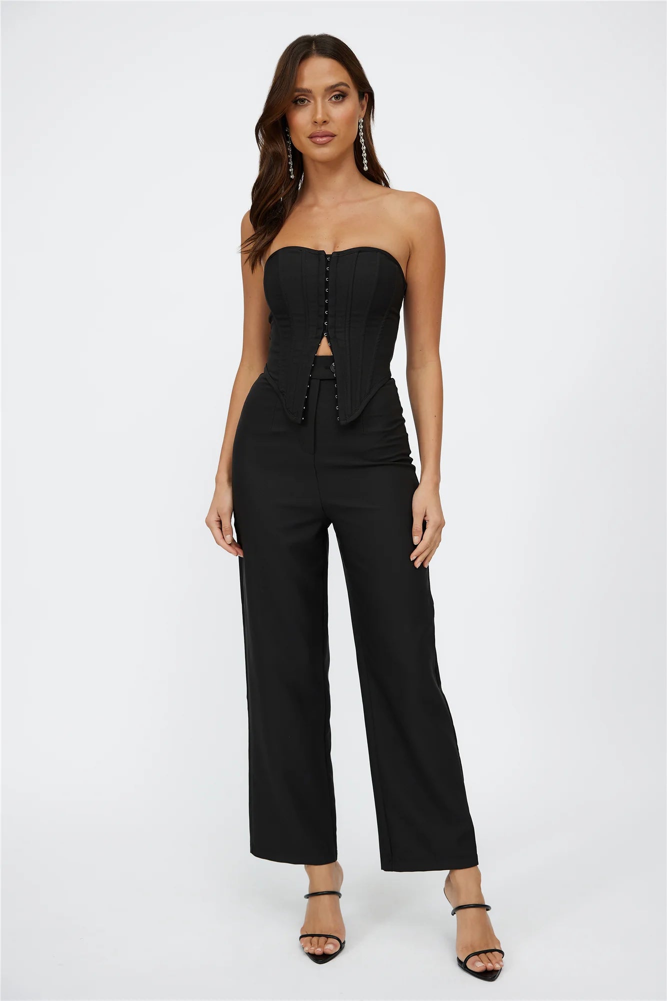 Craving Us Crop Black