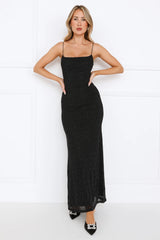 Connoisseur Maxi Dress Black