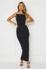 Touch Of Luxe Maxi Dress Black
