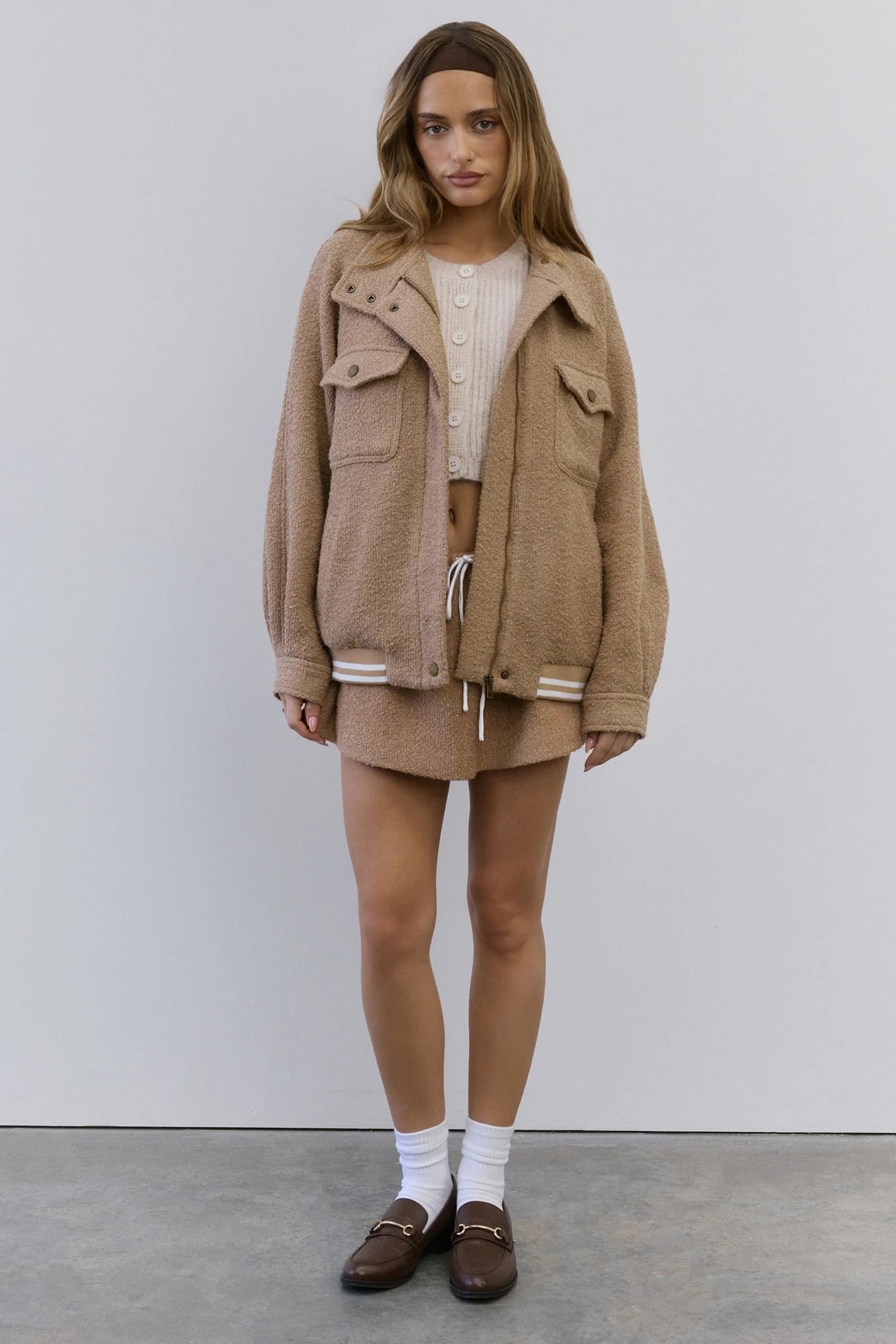 Winter Whimsy Jacket Caramel