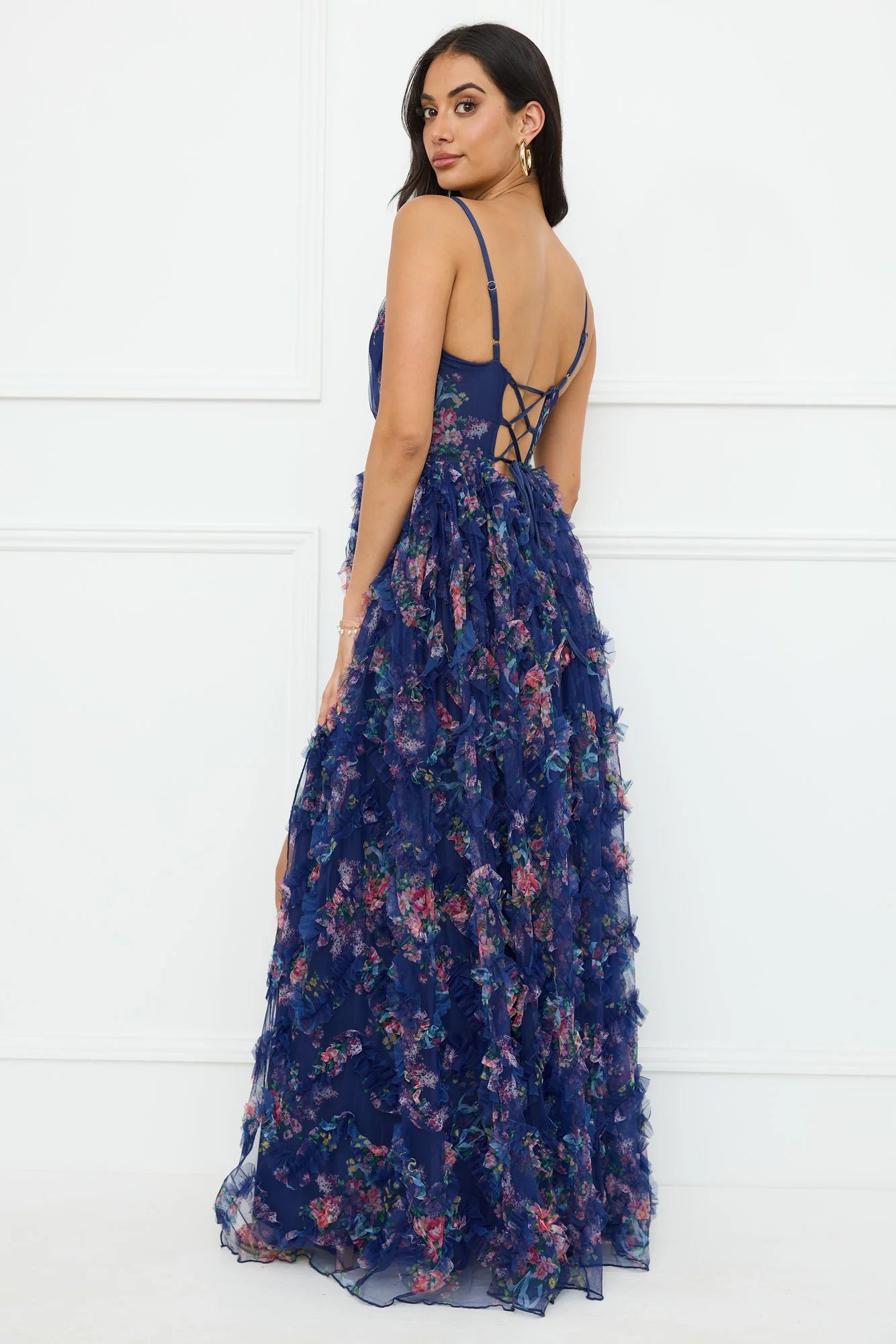 Dreaming Willow Maxi Dress Navy