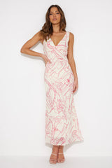 Dancing Pictures Maxi Dress White