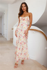 Notes To You Maxi Dress Yellow