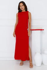 Cosmic Girl Energy Maxi Dress Red