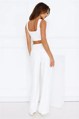 Basking In Style Pants Cream