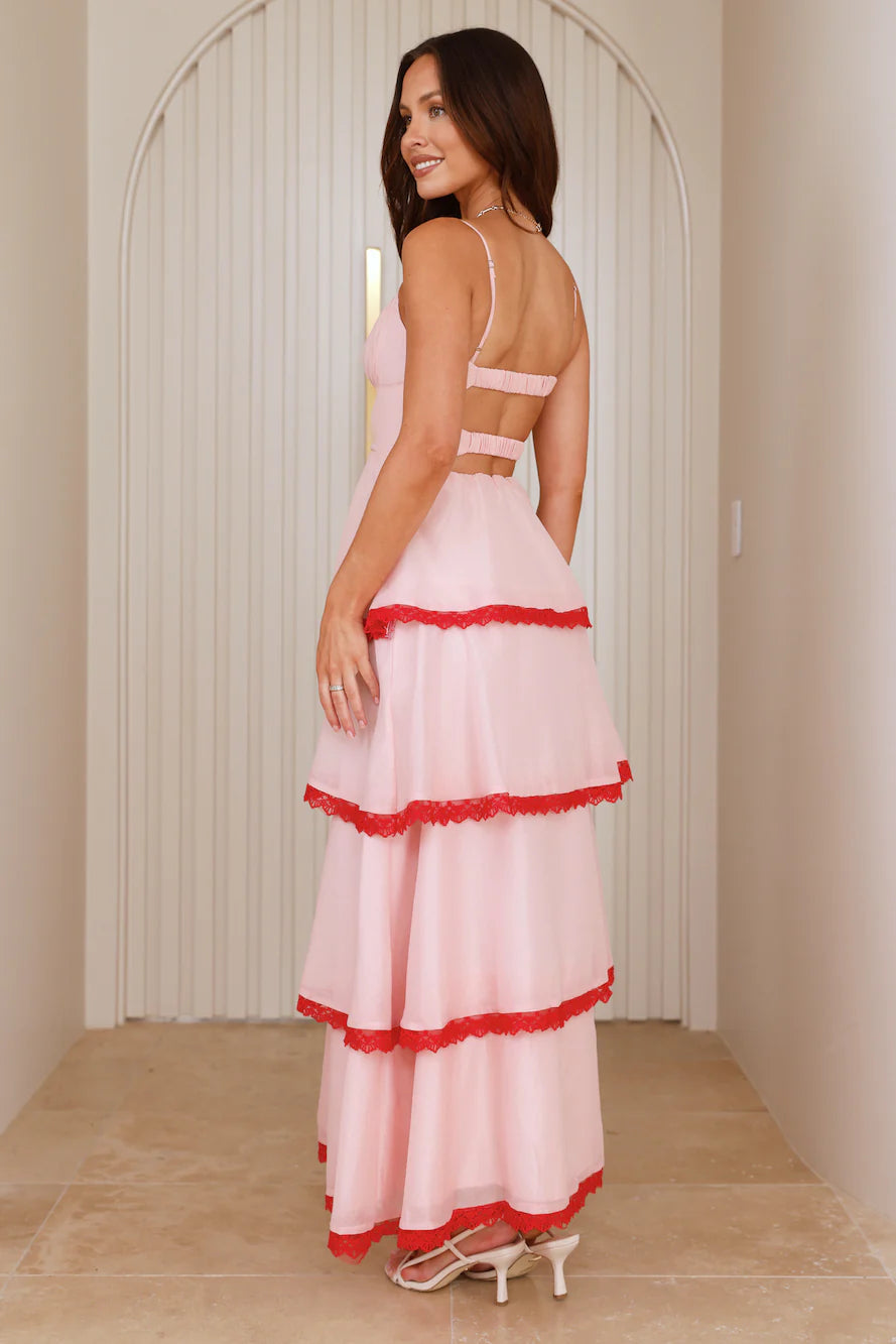 Ethereal Magic Maxi Dress Pink